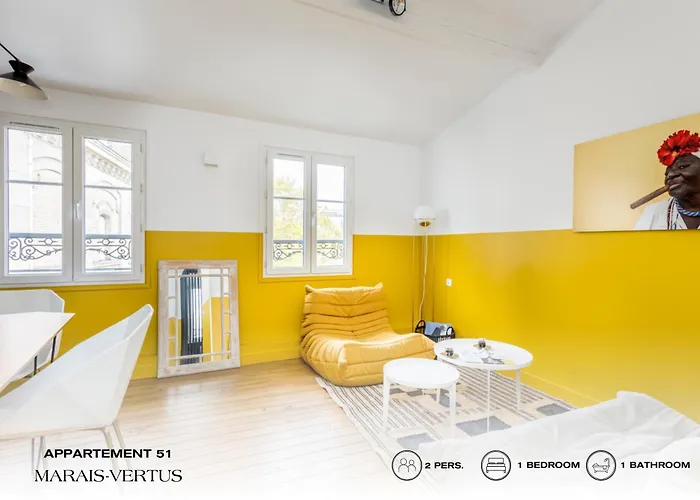 Beauquartier - Marais Vertus 아파트 *