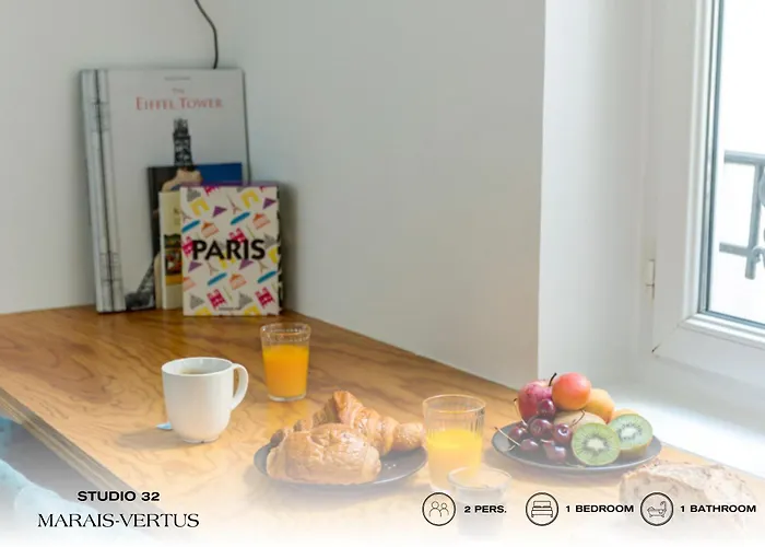 아파트 Beauquartier - Marais Vertus *
