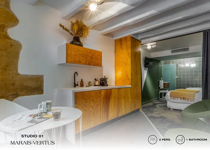 아파트 Beauquartier - Marais Vertus *