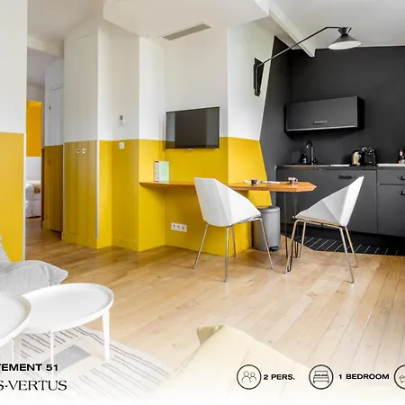 Lägenhet Beauquartier - Marais Vertus *