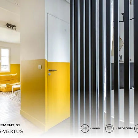 Beauquartier - Marais Vertus Lägenhet *