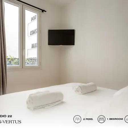 Beauquartier - Marais Vertus Lägenhet *