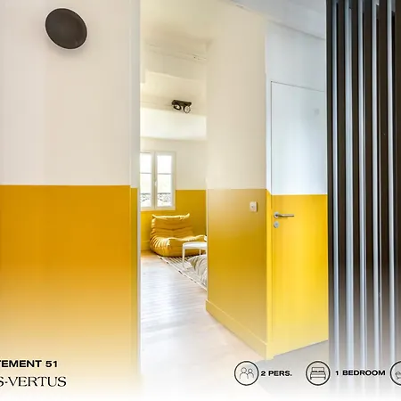 Beauquartier - Marais, Vertus Apartament