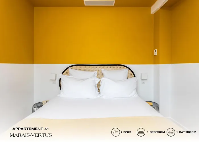 Апартаменты Beauquartier - Marais Vertus Париж