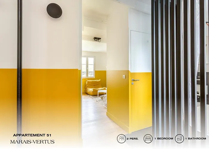 Beauquartier - Marais Vertus Апартаменты