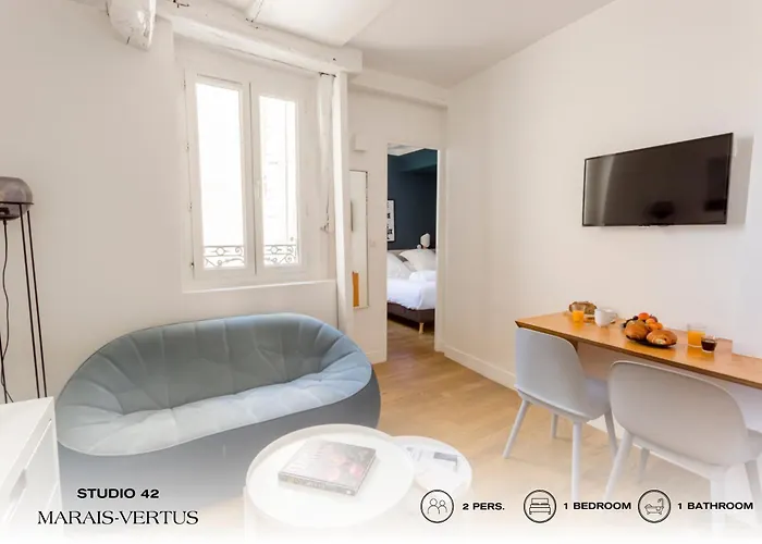 Апартаменты Beauquartier - Marais Vertus Париж