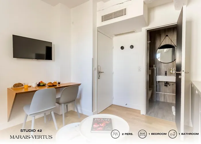 Апартаменты Beauquartier - Marais Vertus