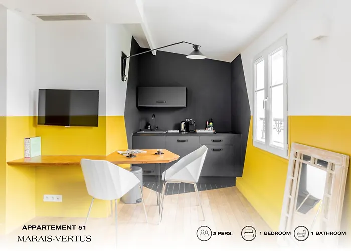 Beauquartier - Marais Vertus Апартаменты