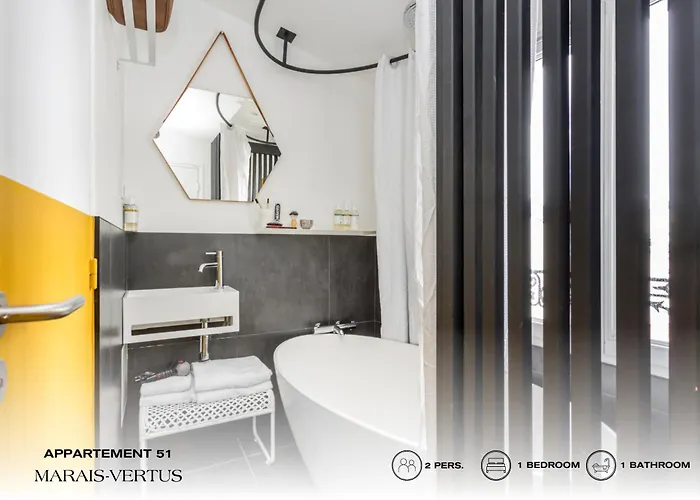 Апартаменты Beauquartier - Marais Vertus Париж