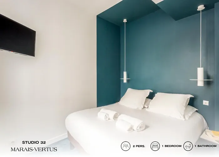 Апартаменты Beauquartier - Marais Vertus