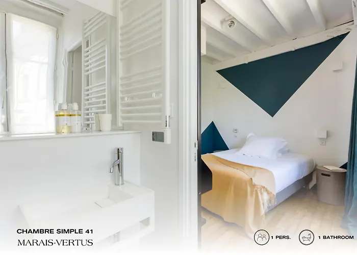 Апартаменты Beauquartier - Marais Vertus Париж