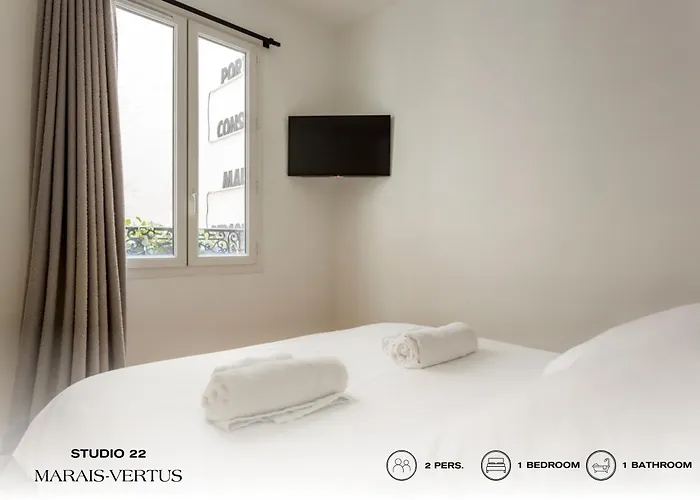 Beauquartier - Marais Vertus Апартаменты *