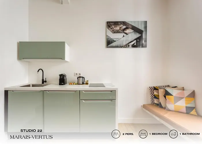 Апартаменты Beauquartier - Marais Vertus