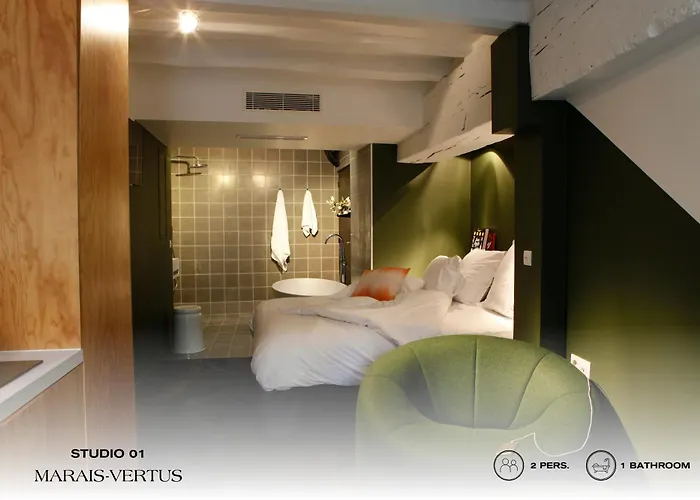 Апартаменты Beauquartier - Marais Vertus Париж