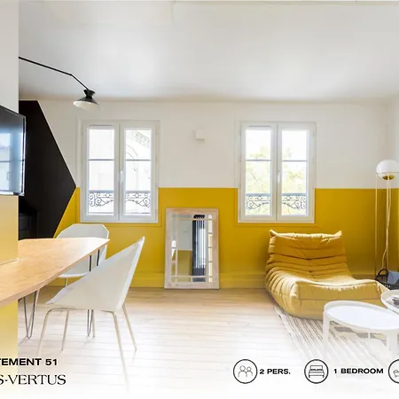 Beauquartier - Marais Vertus Lejlighed